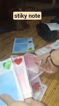 onboxing paket stiky note #unboxing