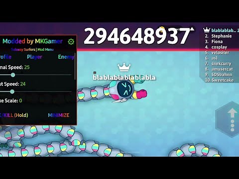 Snake io mod menu gameplay | Snake io mod menu download link