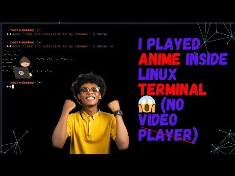 I Played Anime Inside Linux Terminal 😱 (No Video Player) | kidnapshadow