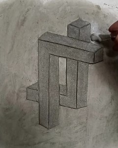 How to carve cement 3d shape | Andris Brick Art