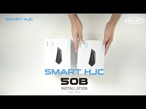 SMART HJC 50B - Full-face Helmet Installation