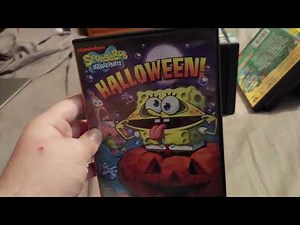 My Spongebob Squarepants vhs and dvd collection so far