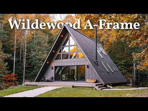 Relaxing Tour of This 4 Bedroom A-Frame // Wildewood A-Frame