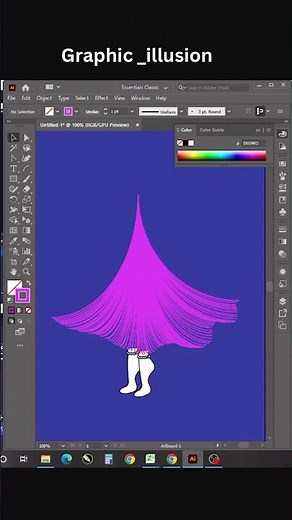 Create smooth curves with the Arc Tool in Illustrator–perfect for line art,logos,and creative shapes