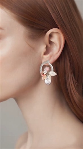 "Arcane No-14" Handmade Statement Party Earrings