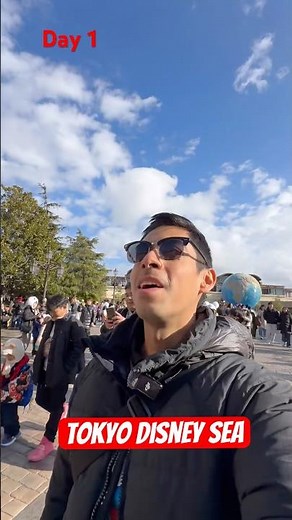 DAY 1 Tokyo Disney Sea! Is this the BEST theme park?!? #tokyo #disney #viralvideo #tokyodisney