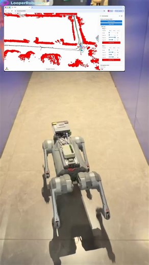 Unitree Go2 meets Insight 9! 🤖Via TinyNav, full autonomous cruising with just a few lines of Python. Real-time vSLAM, dynamic path planning & precise POI reaching. 🦾#EmbodiedAI #Robotics #Unitree #SLAM