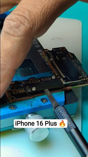 iPhone 16 Plus Sandh Wich Board Disable Repair 🔥 Dead Motherboard Fix | Full Process
