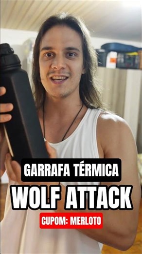GARRAFA TÉRMICA WOLF ATTACK #shorts