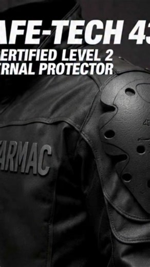 Safe Tech level 2 internal protectors for riding jackets and pants