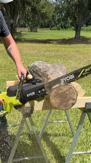 Have you seen the RYOBI TOOLS USA 40V HP Brushless 20-inch chainsaw? Check it out! #ptrryo25 | Pro Tool Reviews
