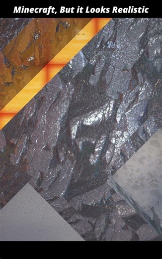 Minecraft But it Looks Realistic #minecraft #minecraftrealistic