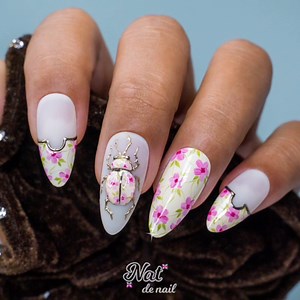 62K views · 505 reactions | 懶勺Trendy Cute Beetle Nails Art Design Tutorial ✨ #natdenail #unas #autumnnails #nailarttutorial #beetlenails | Nat de Nail | Facebook