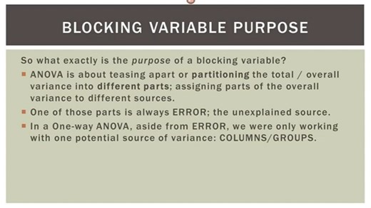 【双语字幕】 Two-way ANOVA 1 without Replication - A Visual Guide