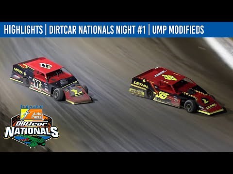 DIRTcar UMP Modifieds | DIRTcar Nationals | Volusia Speedway Park | February 5, 2024 | HIGHLIGHTS