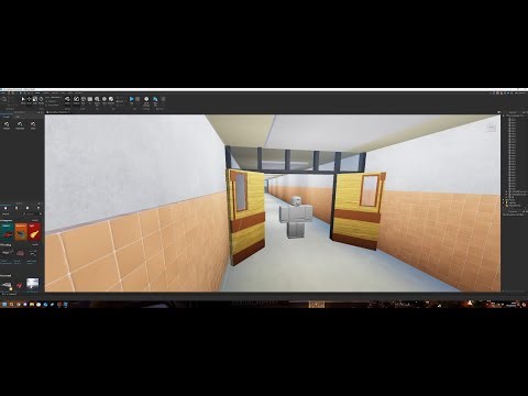 How to build doors in Roblox Studio