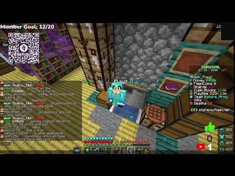 MCFleet NEW SEASON 2 DAY 24🔥| Minecraft LIVE with Friends – Epic Survival Adventure Begins! #mcfleet