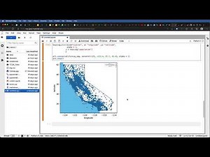 Python 7: Adjusting the alpha value of points on a map using matplotlib