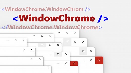 【WPF】开源项目：仿制类原生样式标题栏按钮，配合 WindowChrome 自定义标题栏使用