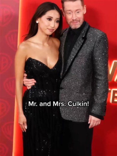 Brenda Song and Macaulay Culkin had the sweetest response after being called Mr. and Mrs. Culkin at a pre-Emmys party. 🥹 #brendasong #macaulayculkin #emmys