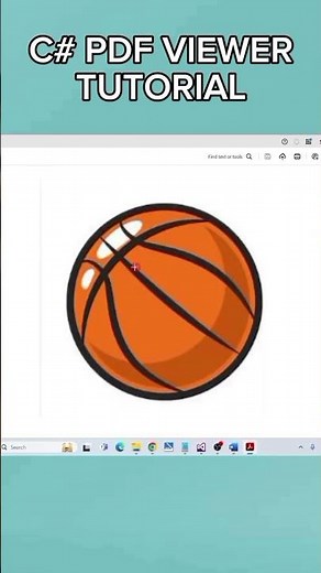 C# Tutorials | Load PDF File in PictureBox #Shorts