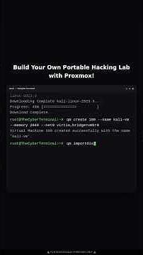 Building a Portable Hacking Lab using Proxmox and Virtualization