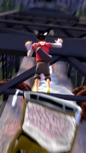 Incident on the railway bridge #memes #sfm