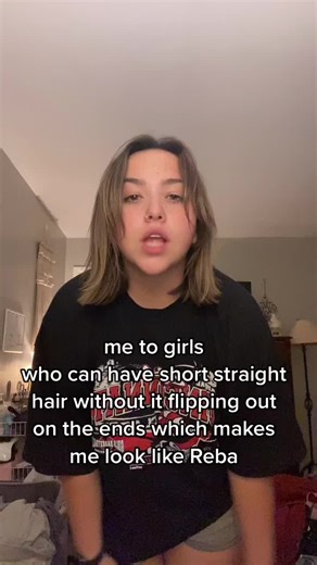 there’s nothing wrong with reba’s hair, just wasn’t the vibe I was going for 😌 #quirky #AEJeansHaveFun #ilovereba #dontcomeforme