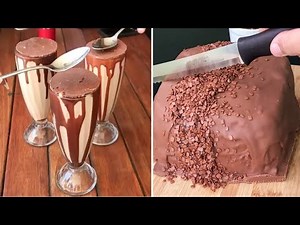 How to Make the Best Ever Chocolate Cake Decorating For Party | Amazing Chocolate Cakes & Dessert