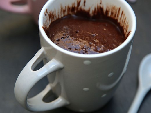 Mug Cake Nutella au micro-ondes