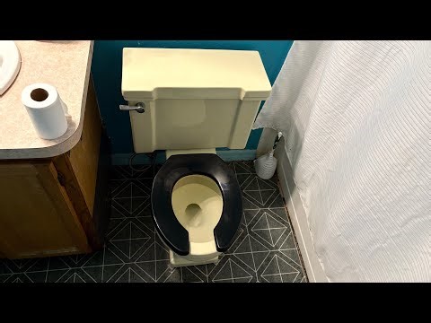 1954 “Standard” Compact toilet installed