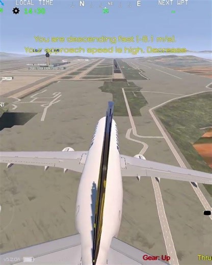 how to land in fs advanced