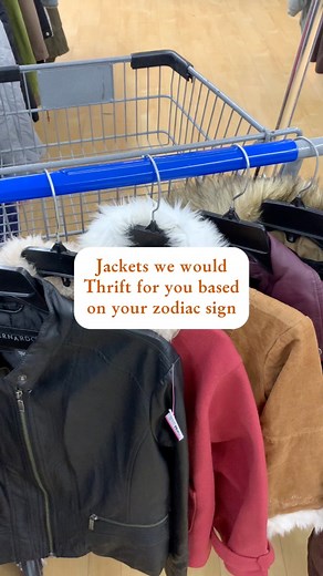 Comment below your zodiac sign! #SDGoodwill #MakingGoodHappen #Zodiac #jackets #ShopSecondHand | Goodwill Industries of Imperial County