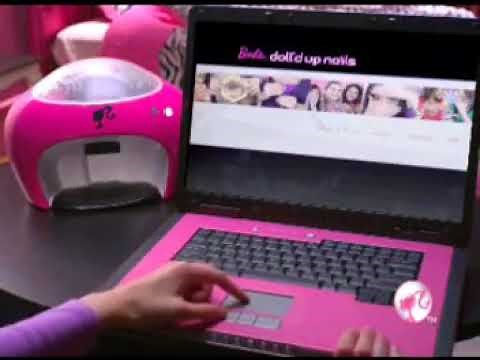 Barbie All Doll'd Up Nails Printer Commercial (2009)