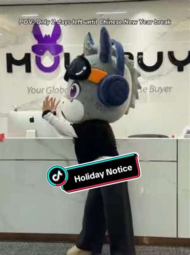 Mulebuy logistics is going into CNY mode from Feb 14–Feb 22 🧧 During this time, if you submit a parcel, it’s gonna be on a little holiday too — no shipments will be sent out. We’ll be back on Feb 23, sending packages out one by one. Thanks for the patience — see you after CNY 🎆 #chinesenewyear #CNY #logistics #mulebuy