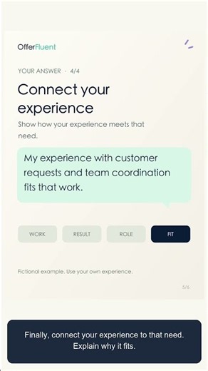 Tell Me About Yourself: Four Steps, Then One Practice Answer