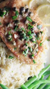 Take advantage of all the bits and fat (also known as fond) left on the pan after sauteing meat and make a pan sauce. Simply turn the burner to medium and saute some herbs and minced shallot or onion until translucent. Deglaze the pan with a splash of wine, using a wooden spoon to scrape up all the bits in the pan. Add some broth or water, and allow the liquid to reduce. Finish the sauce with a pat of butter and/or a little heavy cream. Whisk the sauce and cook until slightly thickened. Add any 