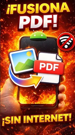Unir múltiples PDF sin conexión desde tu celular #PDFAndroid #SinInternet #AppsAndroid