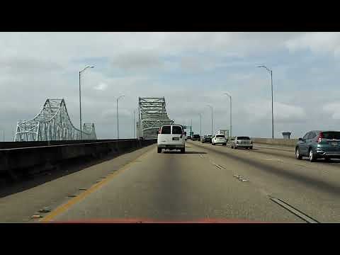Crescent City Connection Bridge eastbound/inbound