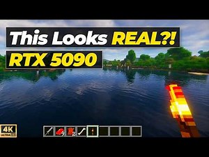 Minecraft in ULTRA Realistic – RTX 5090 at Max Settings