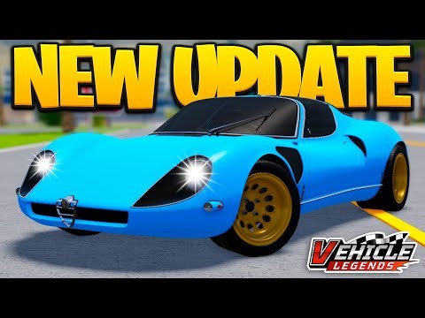 New 6.5 Million Alfa Romeo & Mclaren Update in Vehicle Legends Roblox!