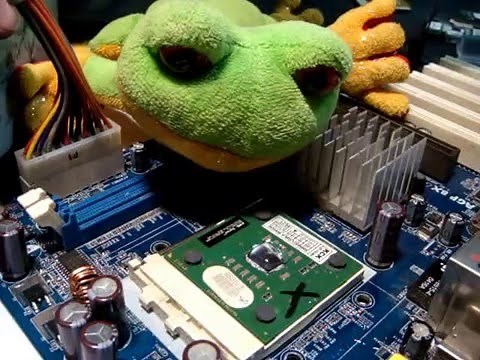 Burning CPU Burn - cpu without heatsink