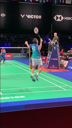 Badminton Indonesia Gideon - Sukamuljo in Denmark Open 2022 #shorts