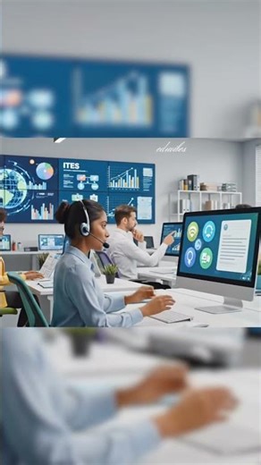 ITES Animation Video | Information Technology Enabled Services Explained #trending #facts