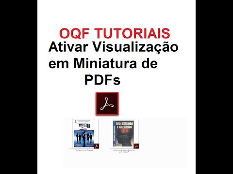 Ativar visualização em miniatura de PDFs no Windows Explorer - Olha que Fácil Tutoriais