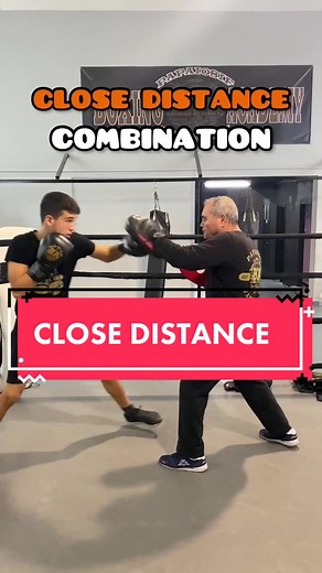 A combo to close distance🥊#boxing #distance #fyp #foryou
