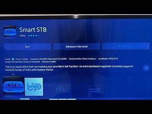 Como configurar app smart STB