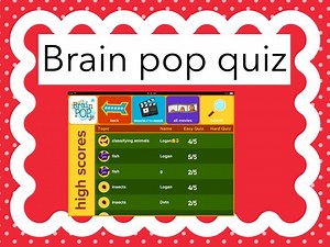 Brain pop quiz