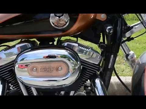 2008 Harley-Davidson® Sportster® 1200 Custom 105th Anniversary Edition Copper and Black