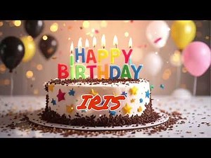 Happy Birthday Iris 🎉🎂 | Special Birthday Song for Iris | wish vibes
